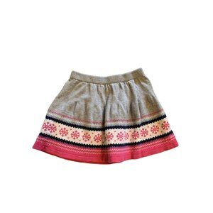 Gymboree Fair Isle Flurry Sweater Skirt Size 5